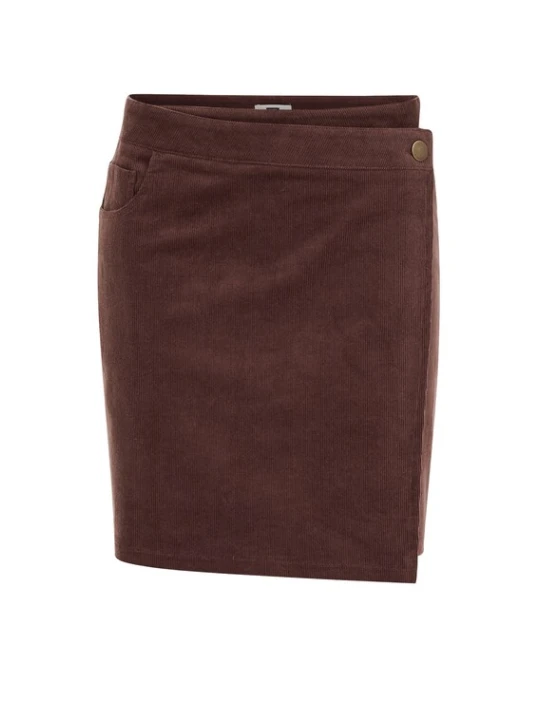 Obrázek produktu WE Fashion Sukně tmavě hnědá