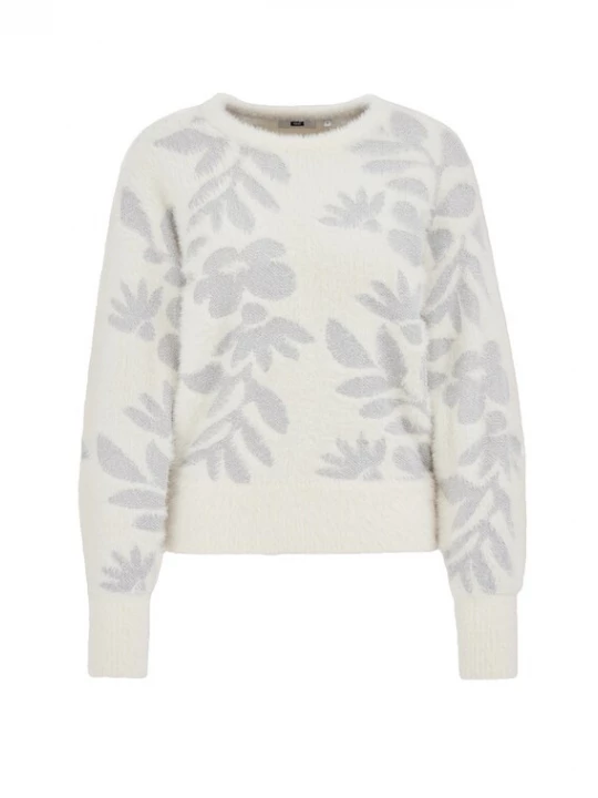 Obrázek produktu WE Fashion Svetr stříbrná / offwhite