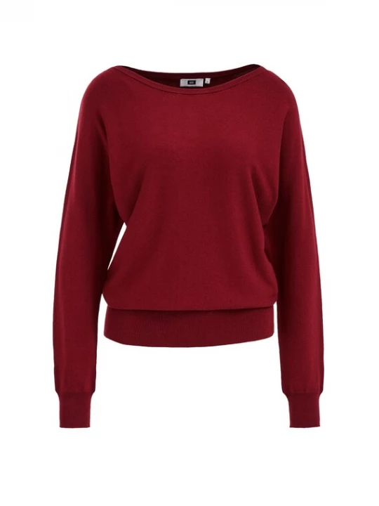Obrázek produktu WE Fashion Svetr tmavě červená