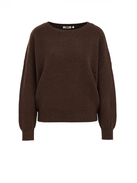 Obrázek produktu WE Fashion Svetr tmavě hnědá