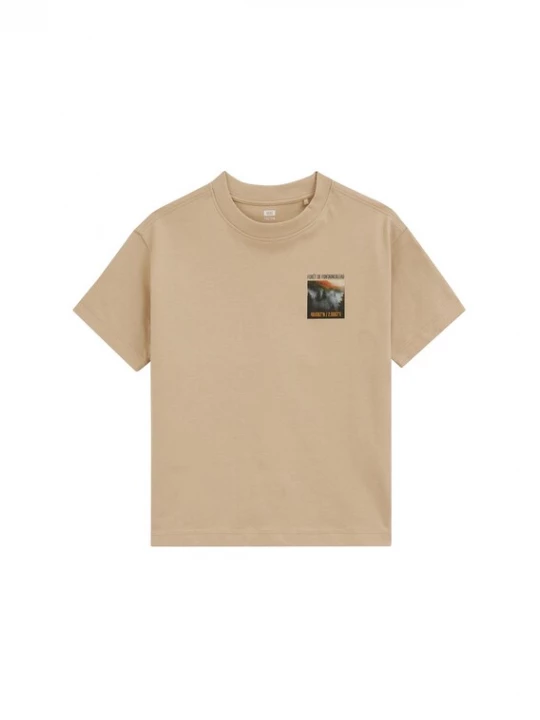 Obrázek produktu WE Fashion Tričko béžová / světle šedá / oranžová / černá