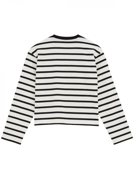 Obrázek produktu WE Fashion Tričko béžová / tmavě modrá / bílá
