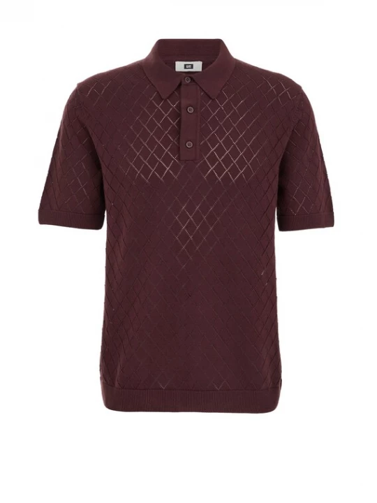 Obrázek produktu WE Fashion Tričko burgundská červeň
