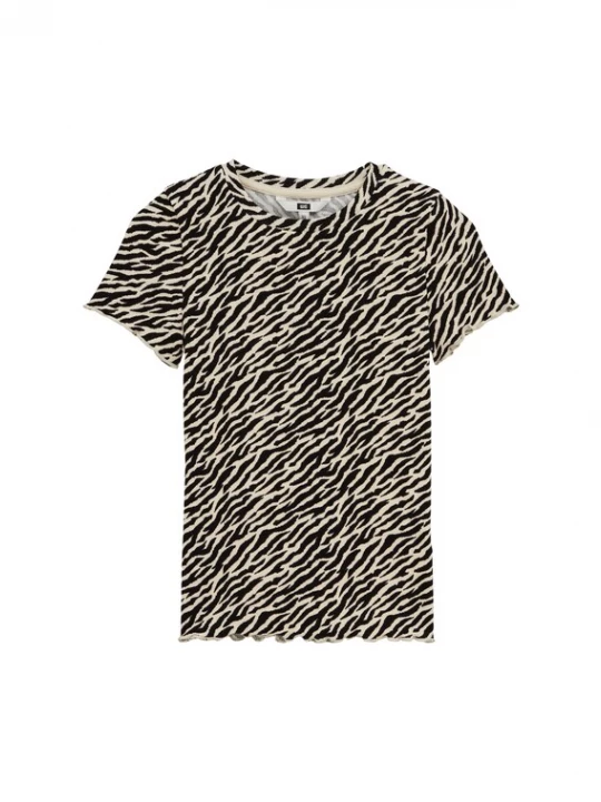 Obrázek produktu WE Fashion Tričko krémová / černá