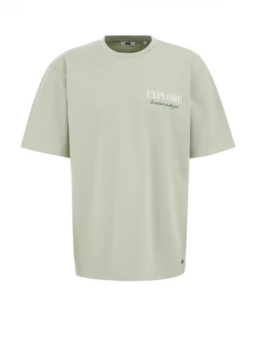 Obrázek produktu WE Fashion Tričko  mátová / černá / bílá