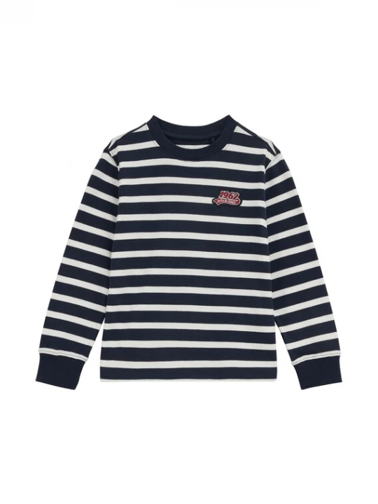 Obrázek produktu WE Fashion Tričko námořnická modř / bílá