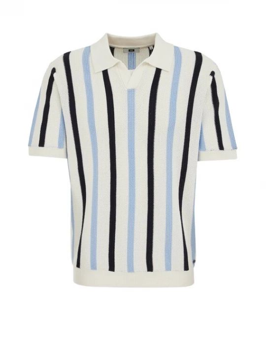 Obrázek produktu WE Fashion Tričko námořnická modř / světlemodrá / bílá