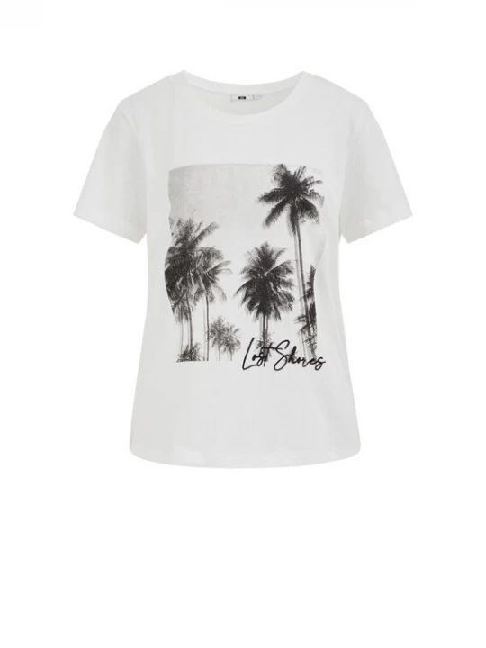 Obrázek produktu WE Fashion Tričko šedá / bílá