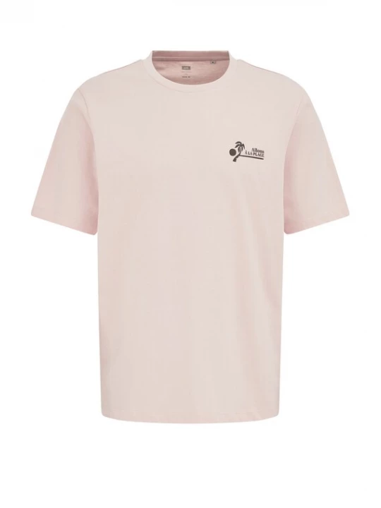 Obrázek produktu WE Fashion Tričko světle růžová / černá
