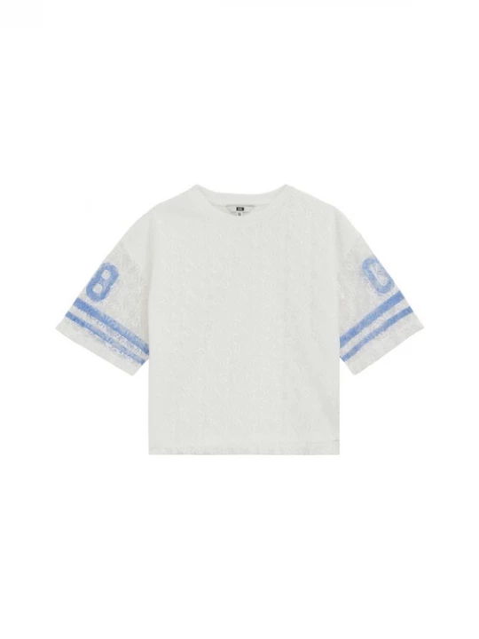 Obrázek produktu WE Fashion Tričko světlemodrá / bílá