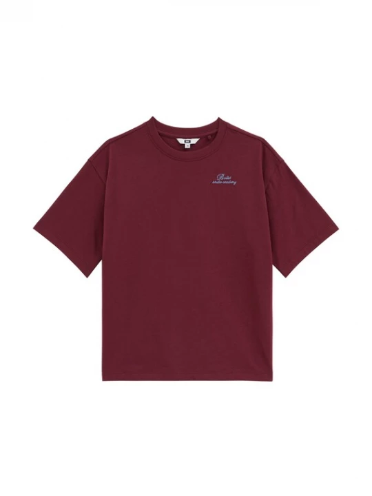 Obrázek produktu WE Fashion Tričko světlemodrá / vínově červená / bílá