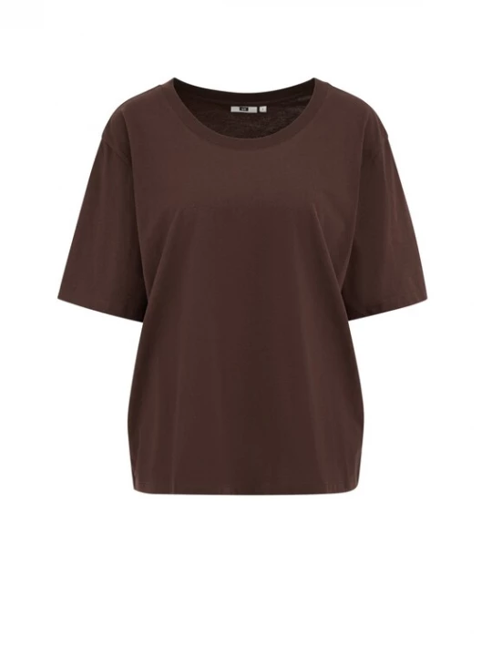 Obrázek produktu WE Fashion Tričko tmavě hnědá