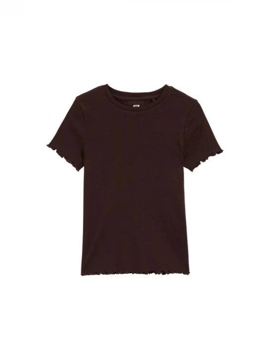 Obrázek produktu WE Fashion Tričko tmavě hnědá