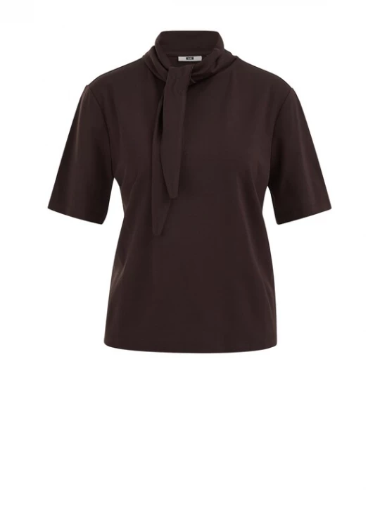 Obrázek produktu WE Fashion Tričko tmavě hnědá