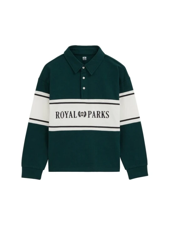 Obrázek produktu WE Fashion Tričko tmavě zelená / bílá