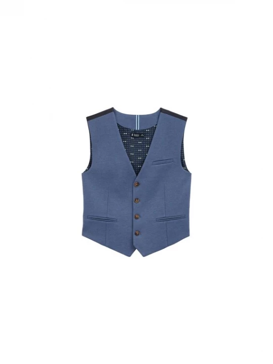 Obrázek produktu WE Fashion Vesta modrý melír