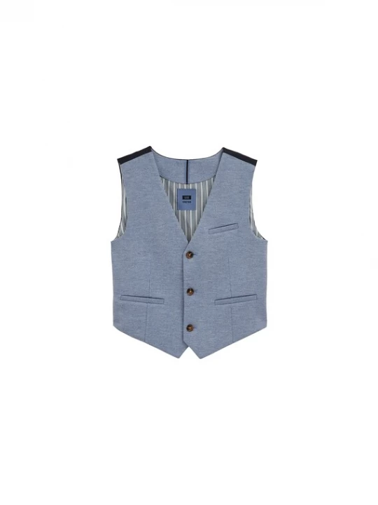 Obrázek produktu WE Fashion Vesta námořnická modř / světlemodrá
