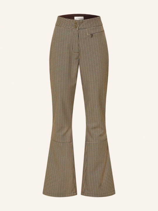 Obrázek produktu We Norwegians Softshellové Lyžařské Kalhoty Glenshee béžová / hnědá / zelená