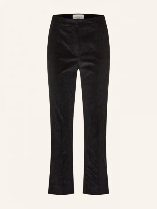 Obrázek produktu Weekend Max Mara 7 / 8 Kalhoty Marruca Z Manšestru černá