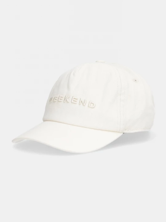 Obrázek produktu Weekend Max Mara Bavlněná baseballová čepice Weekend Max Mara AFALCO béžová