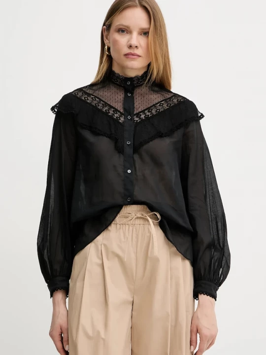 Obrázek produktu Weekend Max Mara Bavlněná košile Weekend Max Mara černá