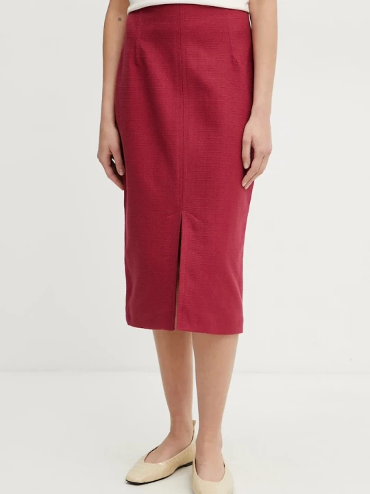 Obrázek produktu Weekend Max Mara Bavlněná sukně Weekend Max Mara červená