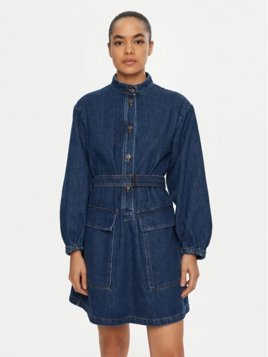 Obrázek produktu Weekend Max Mara Džínové šaty Euro 2515221021 Tmavomodrá Relaxed Fit