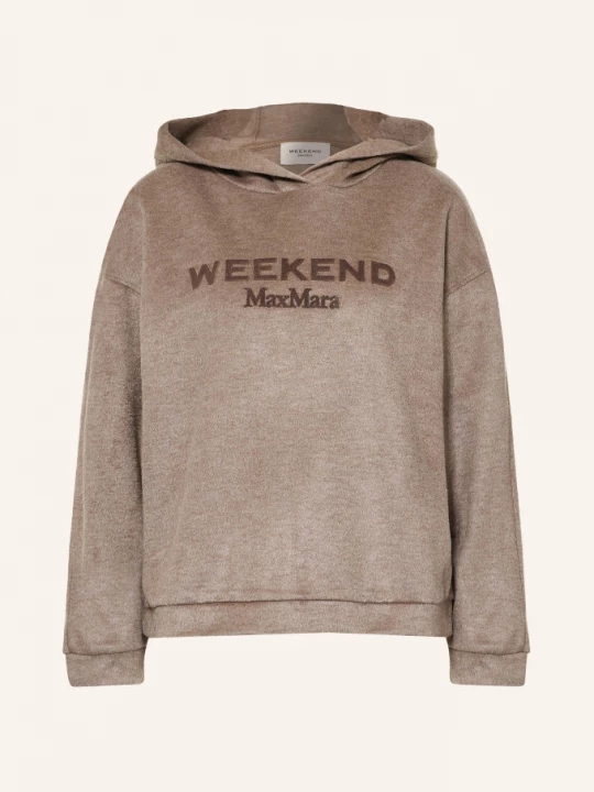 Obrázek produktu Weekend Max Mara Fleecová Mikina S Kapucí Vetrino hnědá