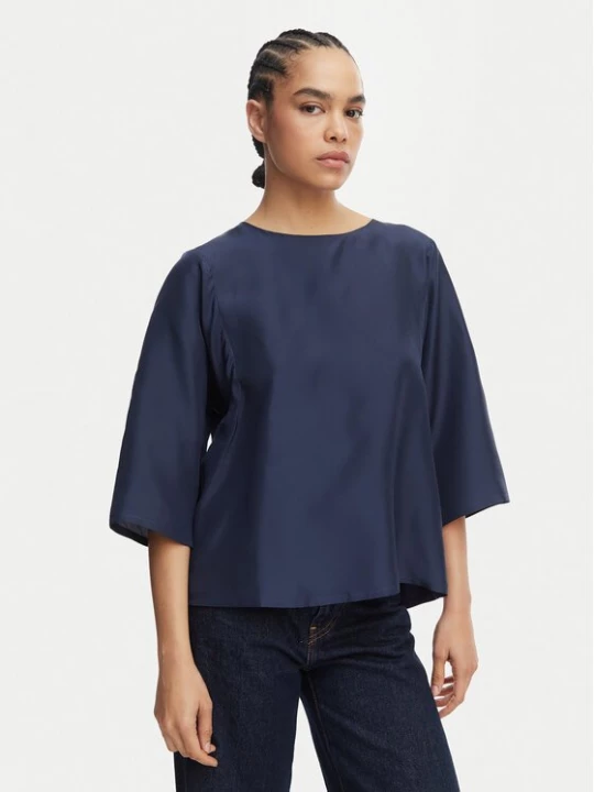 Obrázek produktu Weekend Max Mara Halenka Fastoso 2615941032 Tmavomodrá Relaxed Fit