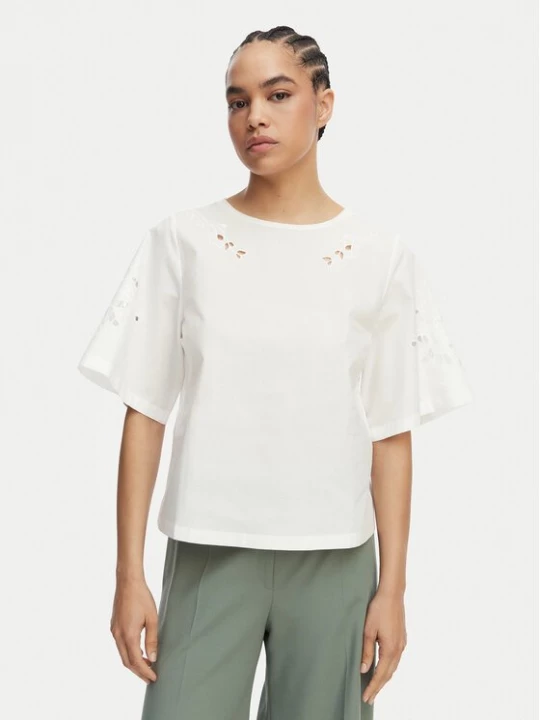 Obrázek produktu Weekend Max Mara Halenka Targa 2615941102 Bílá Regular Fit