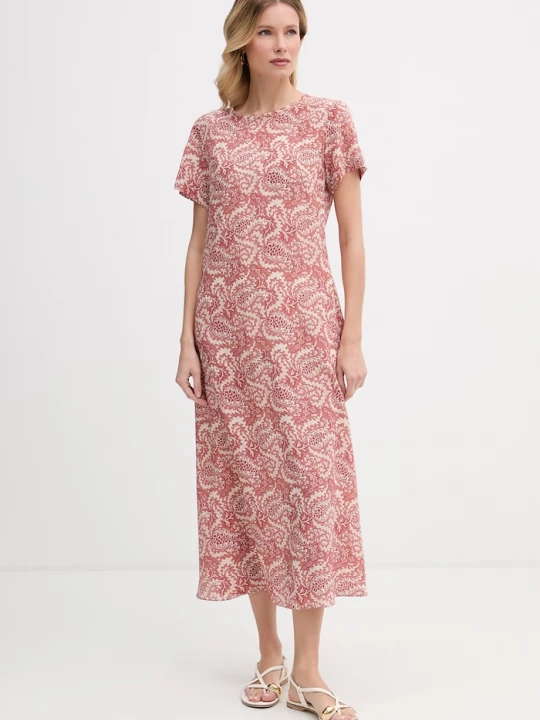 Obrázek produktu Weekend Max Mara Hedvábné šaty Weekend Max Mara CRESPO červená