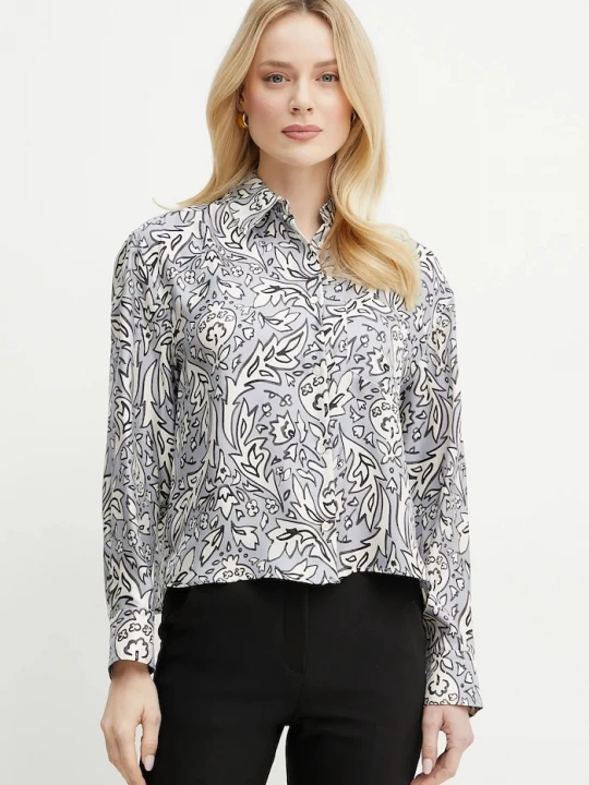 Obrázek produktu Weekend Max Mara Hedvábné tričko Weekend Max Mara modrá
