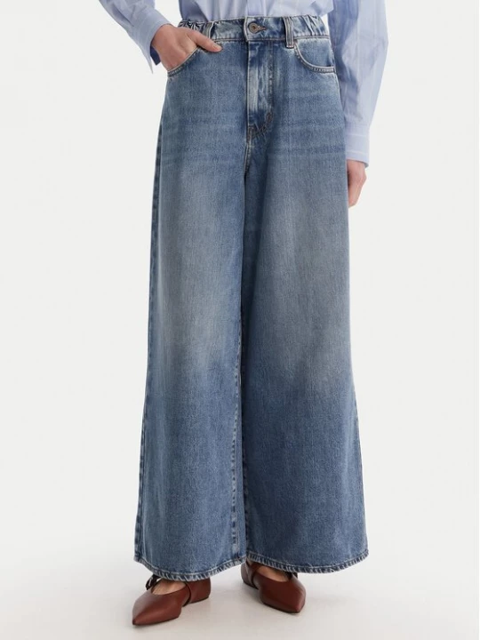 Obrázek produktu Weekend Max Mara Jeansy Abete 2615181101 Tmavomodrá Wide Leg