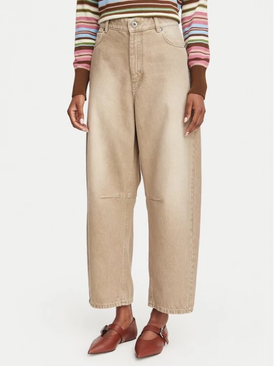 Obrázek produktu Weekend Max Mara Jeansy Arcadia 2625186061 Béžová Boyfriend Fit