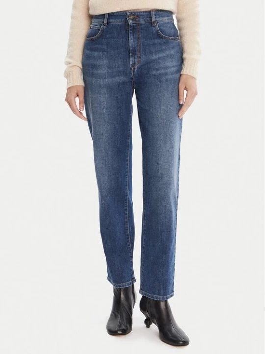 Obrázek produktu Weekend Max Mara Jeansy Loris 2525186071 Tmavomodrá Straight Fit
