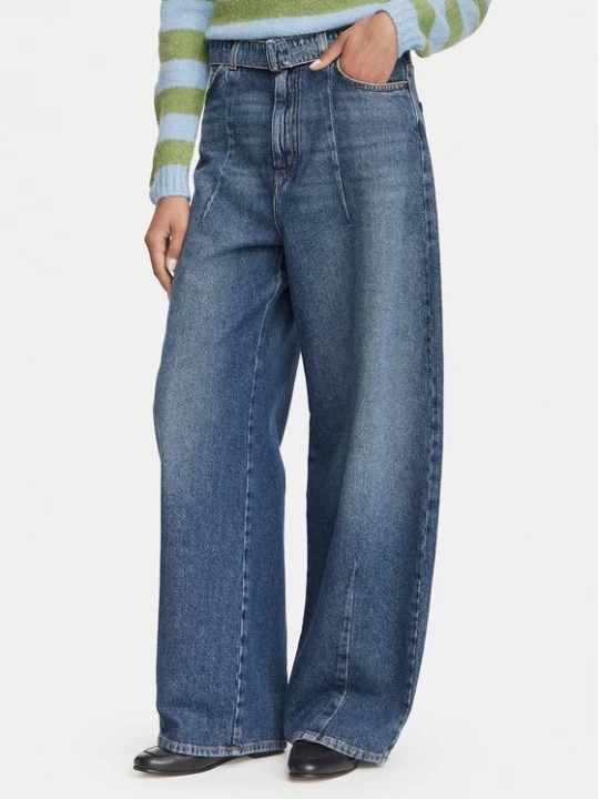 Obrázek produktu Weekend Max Mara Jeansy Madia 2625186081 Tmavomodrá Wide Leg