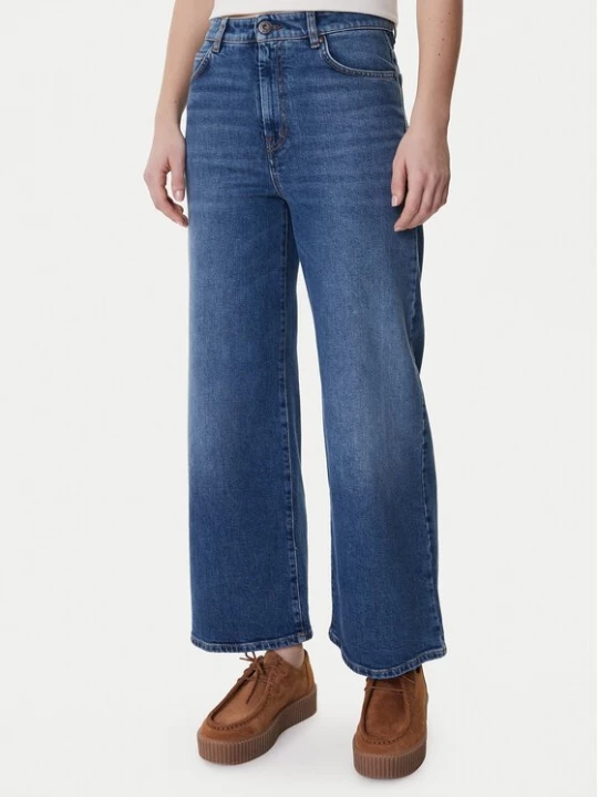 Obrázek produktu Weekend Max Mara Jeansy Pulvino 2615181061 Tmavomodrá Wide Leg