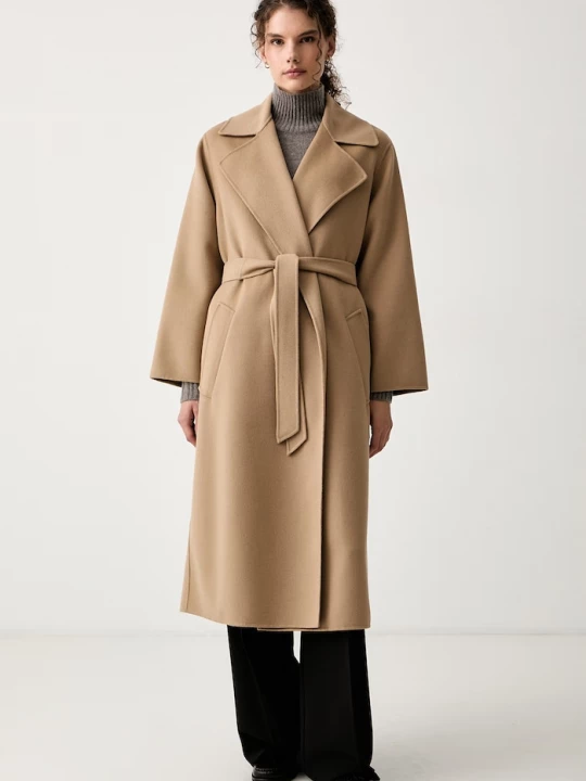 Obrázek produktu Weekend Max Mara kabát dámský vlněný WKDOPEROSO béžová