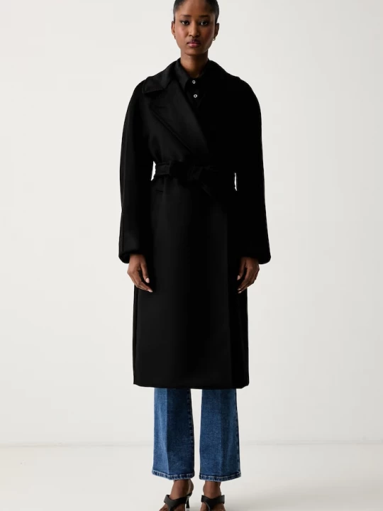 Obrázek produktu Weekend Max Mara kabát dámský vlněný WKDRESINA černá