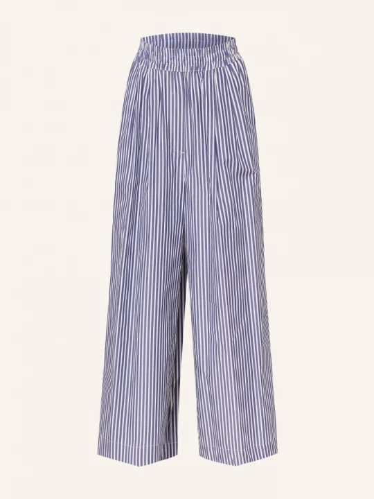 Obrázek produktu Weekend Max Mara Kalhoty Ottone tmavě modrá / bílá