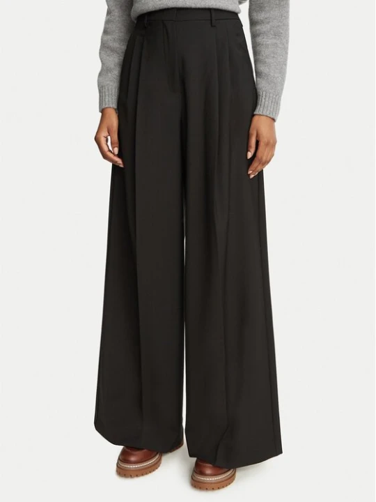 Obrázek produktu Weekend Max Mara Kalhoty z materiálu Adelfi 2625136032 Černá Regular Fit