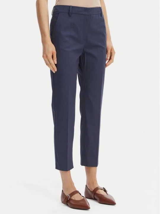 Obrázek produktu Weekend Max Mara Kalhoty z materiálu Cecco 2615131082 Tmavomodrá Regular Fit