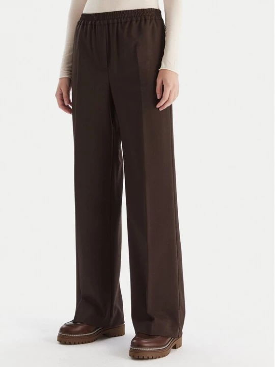 Obrázek produktu Weekend Max Mara Kalhoty z materiálu Petra 2525136032 Hnědá Regular Fit
