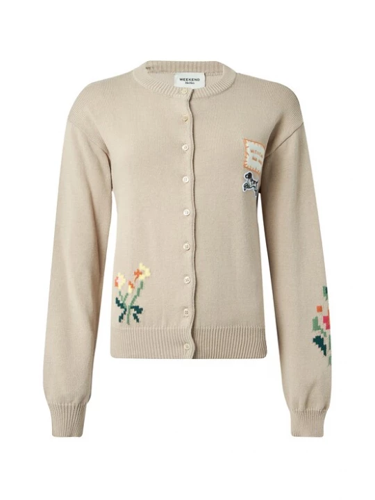 Obrázek produktu Weekend Max Mara Kardigan 'TEIERA' písková / světle žlutá / tmavě zelená / mandarinkoná