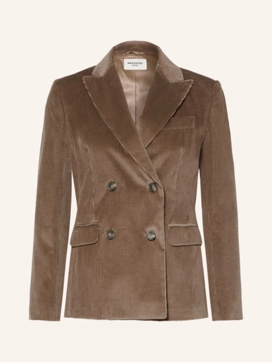 Obrázek produktu Weekend Max Mara Kordový Blejzr Katanga světle hnědá