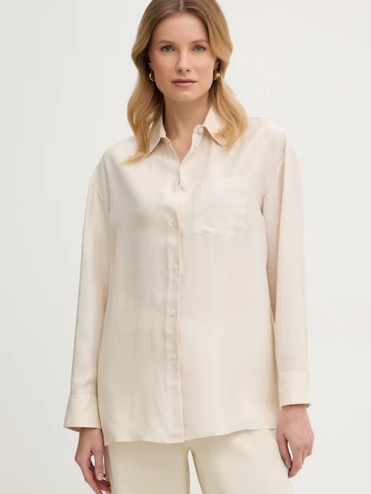 Obrázek produktu Weekend Max Mara košile dámská hedvábná EBBRI béžová