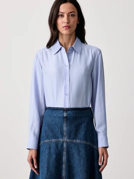 Obrázek produktu Weekend Max Mara košile dámská hedvábná WKDPALANCA modrá