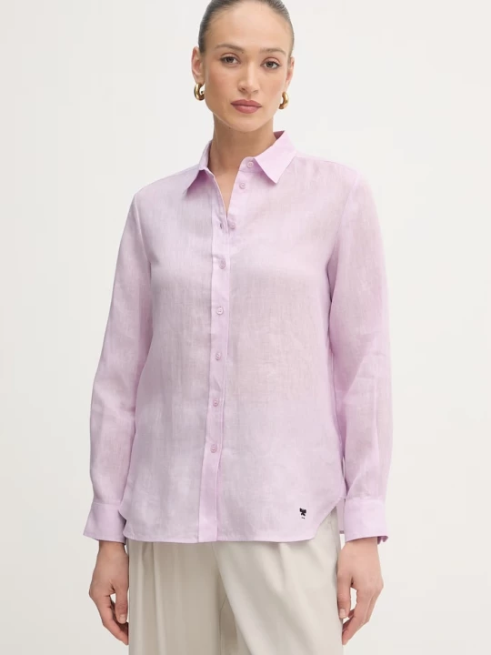 Obrázek produktu Weekend Max Mara Košile dámská lněná WERNER růžová