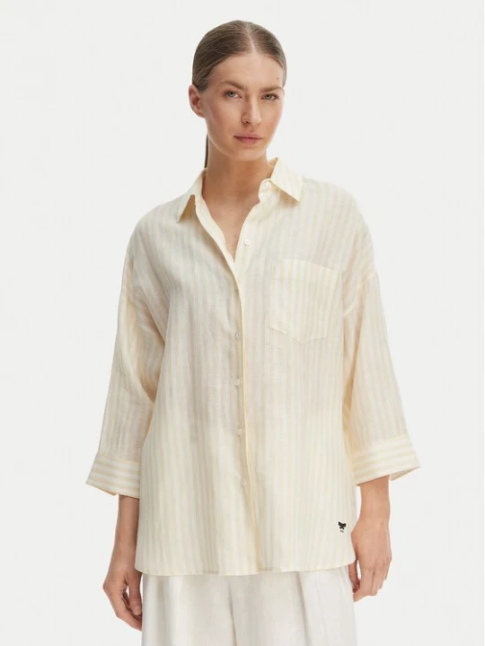 Obrázek produktu Weekend Max Mara Košile Panetto 2615111102 Žlutá Relaxed Fit