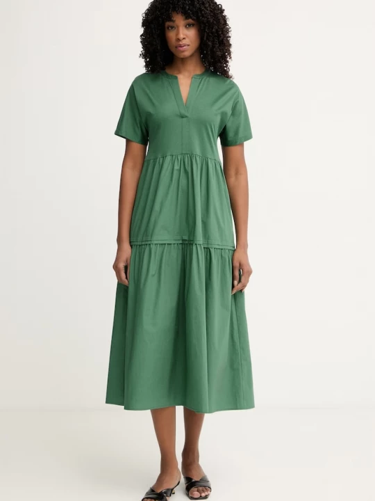 Obrázek produktu Weekend Max Mara letní šaty bavlněné CAPSULA zelená